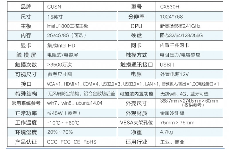 工業平板電腦都有哪些結構組成的